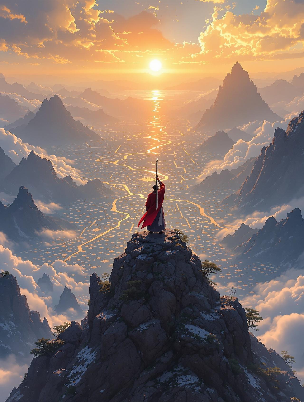 问剑天下 - 一剑问天下,何人与我同 问剑天下 - 日漫网站剑侠番剧封面